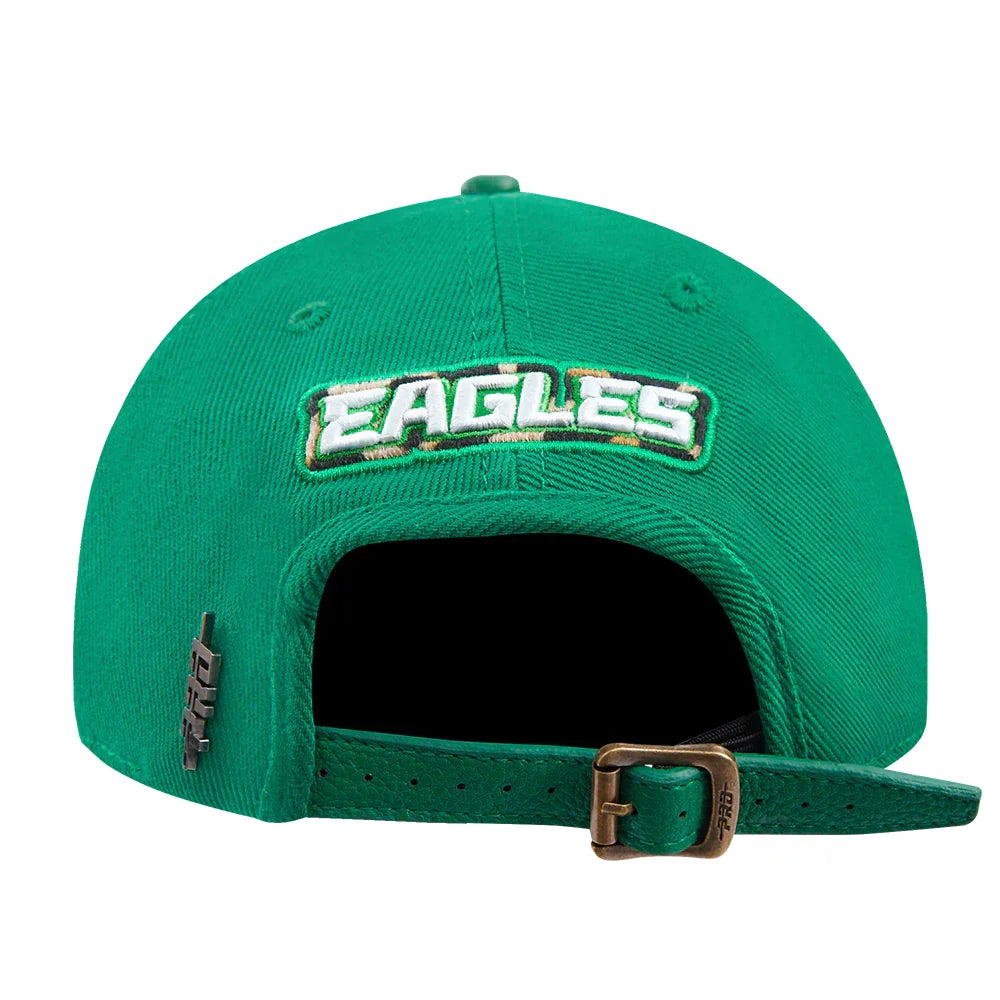Philadelphia Eagles Cheetah Print Women's Snapback Hat - Official NFL Licensed Cap for Women, Game Day Fashion & Casual Wear
