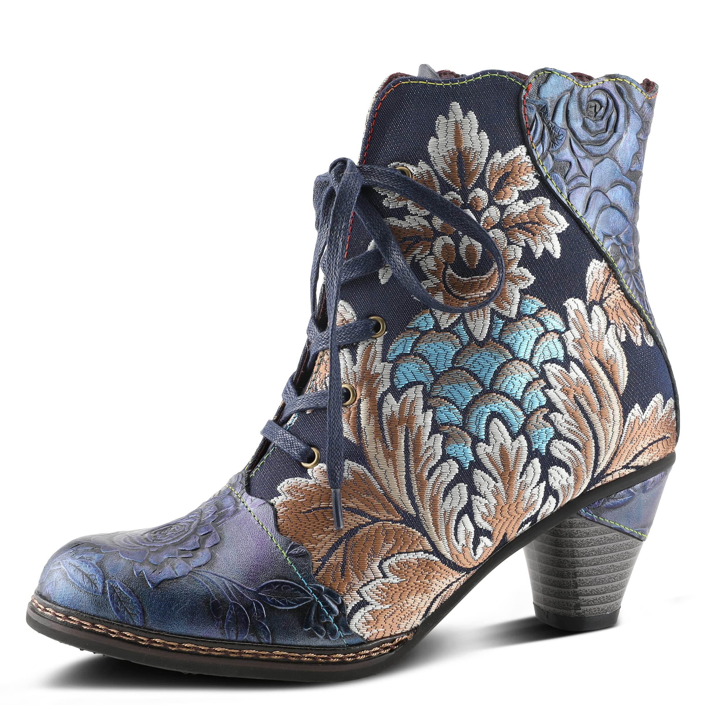 Spring Step L'Artiste Women's Siren Bootie - Comfortable Ankle Boots for Women, Fashionable Low Heel Booties for Fall & Winter, Perfect for Office, Dating & Casual Outfits