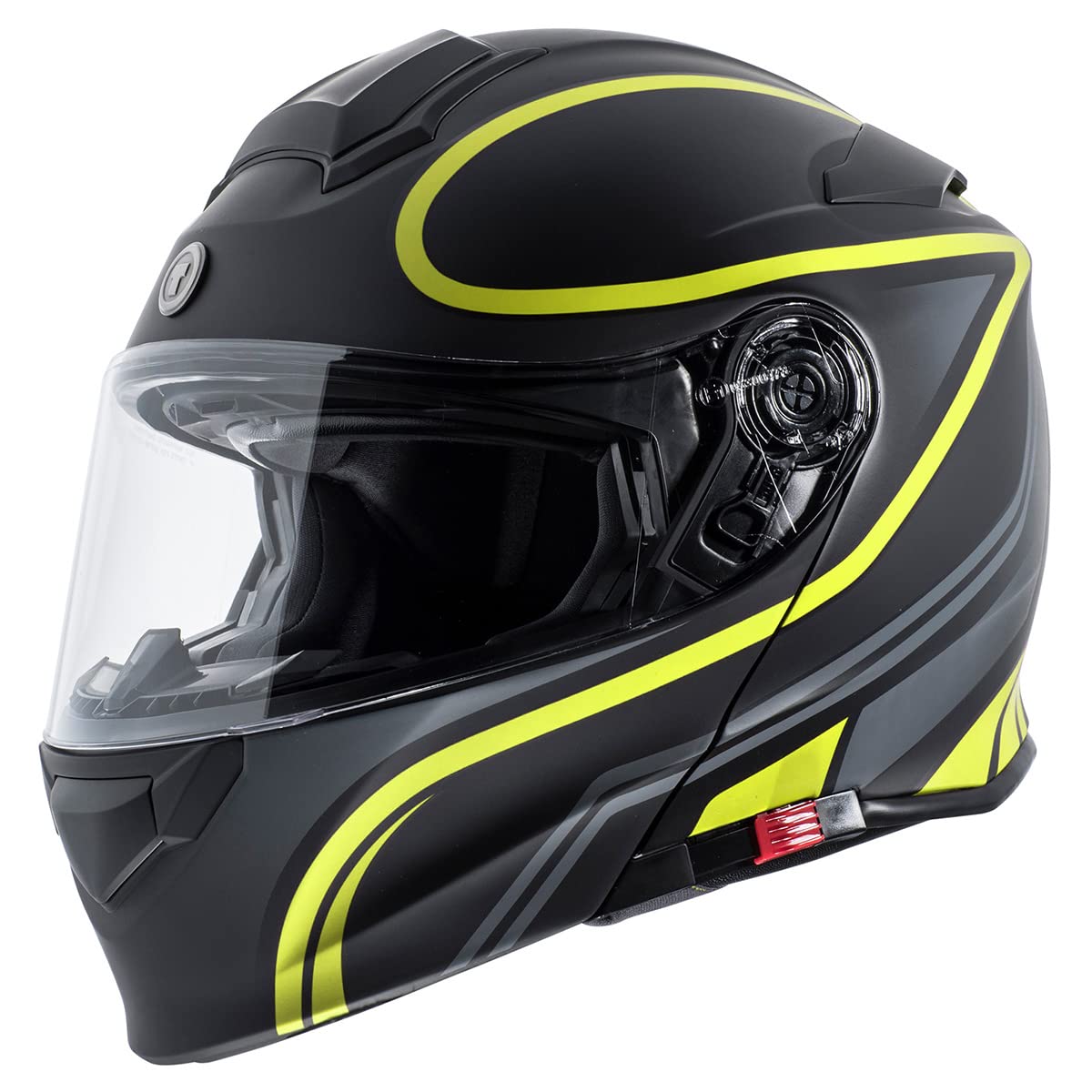 TORC T28 Unisex Full Face Motorcycle Helmet with Graphic Vapor Design - DOT Approved for Men & Women - Ideal for Street Biking, Cruising and Motorcycle Enthusiasts