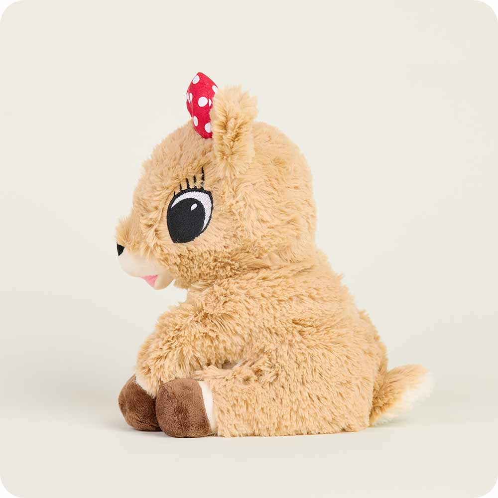 Clarice Warmies Microwaveable Heating Plush Toy - Soft & Cozy for Stress Relief, Pain Relief & Comfort - Perfect for Kids, Adults & Pets - Use for Relaxation, Sleep Aid & Cold Weather Warmth