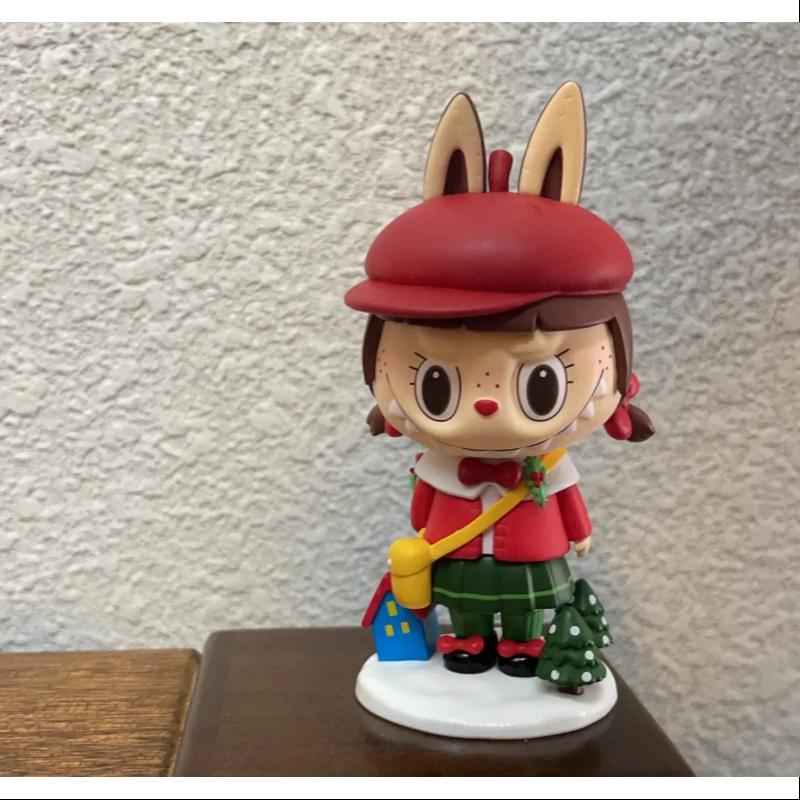 Labubu The Monsters Let's Christmas Series Christmas Girl Collectible Figure - Cute Holiday Decor & Gift for Pop Vinyl Fans (Perfect for Christmas Tree Ornaments, Shelf Displays & Toy Collections)