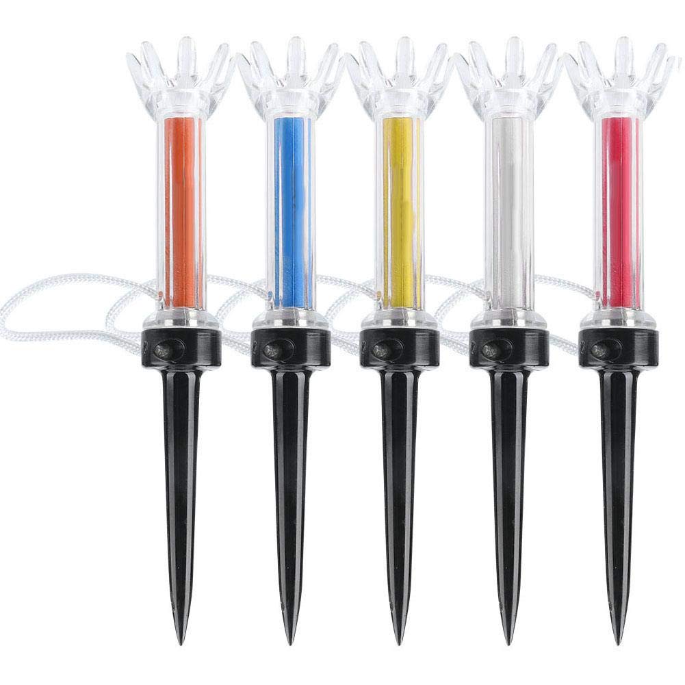 Premium Magnetic Plastic Golf Tee Set - 90mm & 79mm for Training & Practice | Durable Golf Accessories for Driving Range & Course Play