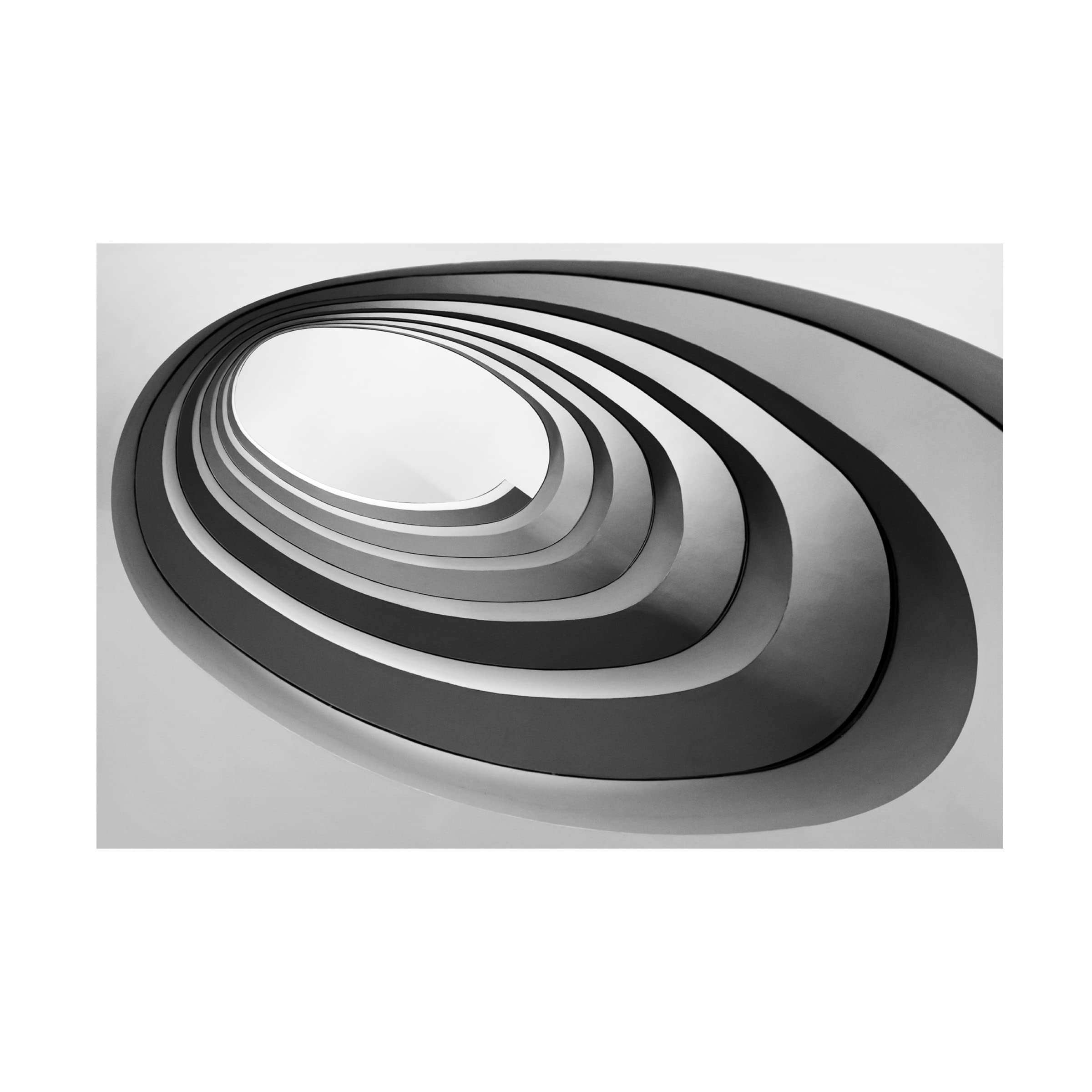 Trademark Fine Art 'Loop' Canvas Wall Art by Filipe P Neto - Modern Abstract Painting for Living Room, Bedroom & Office Decor