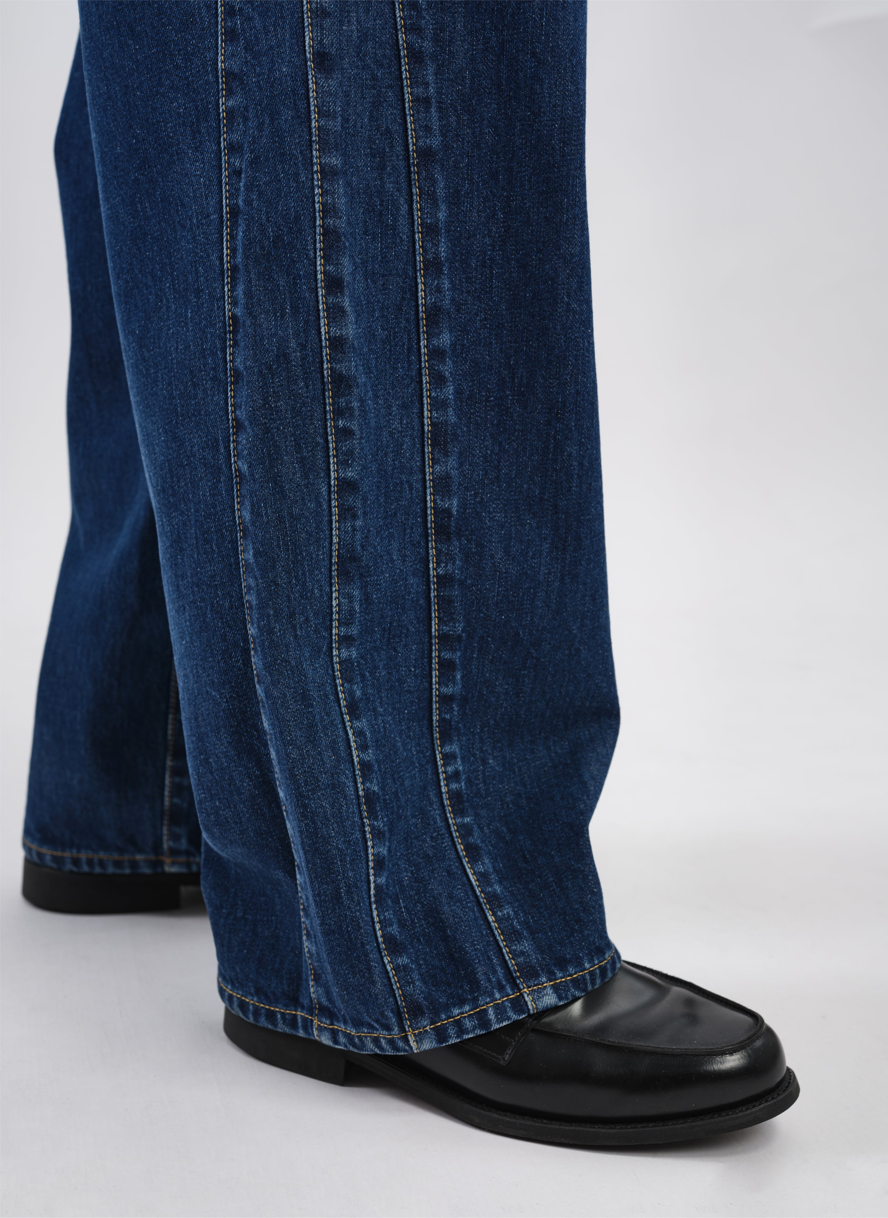 Premium Cotton Denim Jeans for Men & Women - Comfortable Stretch Fit, Classic Blue Wash | Perfect for Casual Wear, Work & Everyday Outfits