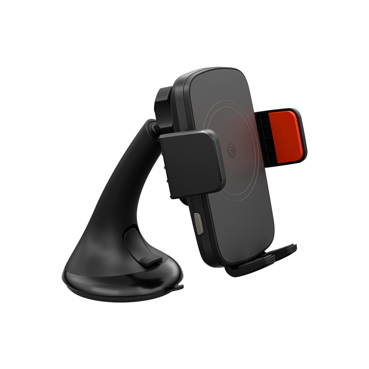 3sixT Premium Wireless Car Phone Mount - 2 in 1 Motorized Charger & Holder for iPhone & Android - Perfect for Commuting, Road Trips & GPS Navigation