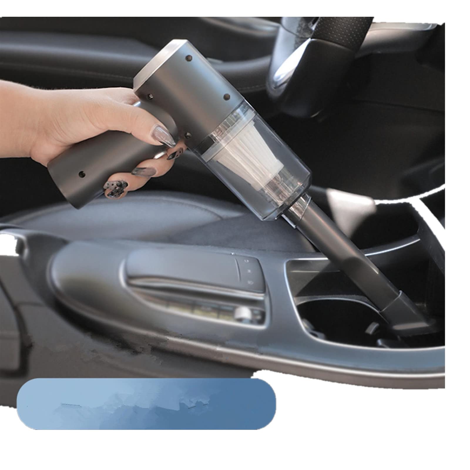 Wuztai Cordless Handheld Vacuum 6000PA - Portable USB Rechargeable for Home & Car Cleaning
