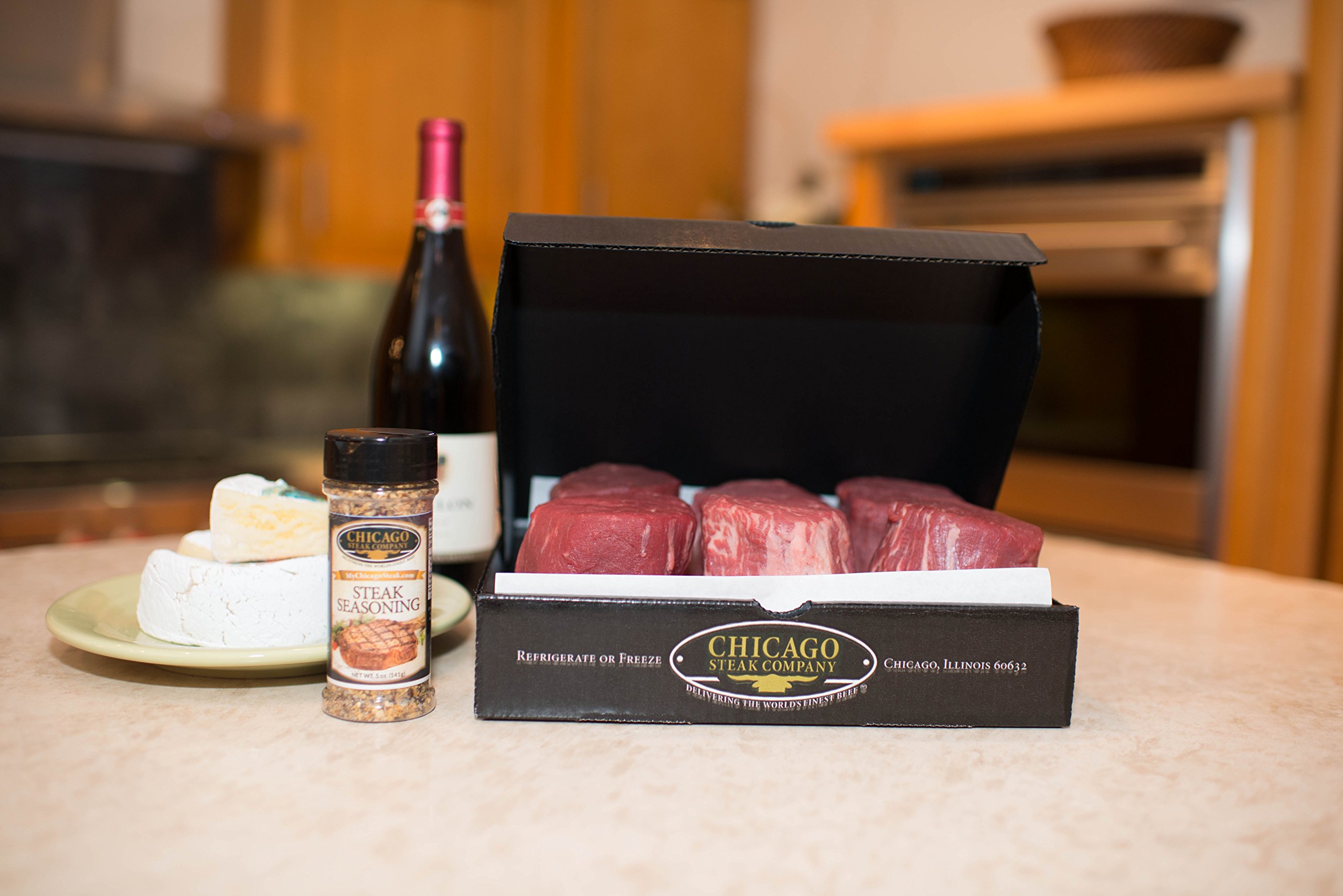 Chicago Steak Company - 24 Premium USDA Choice Angus Beef Steak Burgers (4 oz Each) - Flash Frozen Gourmet Beef Patties for Grilling - Perfect for BBQ Parties, Birthdays & Holiday Gifts - Great for Backyard Cookouts, Tailgating & Family Gatherings