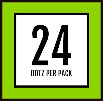 Golfdotz Tropical Collection - Premium Golf Ball Markers & Customizers (18-32 Count) for Golf Accessories - Perfect for Personalizing Golf Balls & Enhancing Your Game