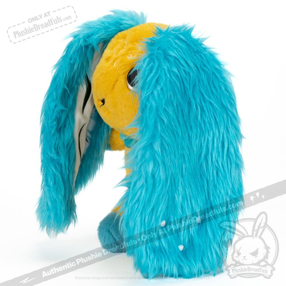 Plushie Dreadfuls Multiple Sclerosis Awareness Rabbit - Soft Stuffed Animal Toy for Support & Comfort - Perfect Gift for Patients, Caregivers & Awareness Events