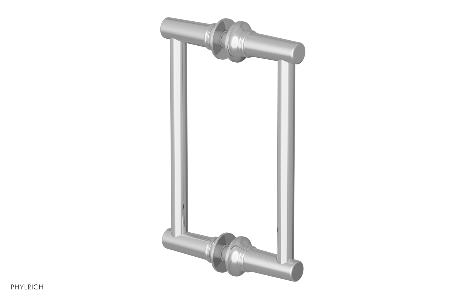 Hex Modern 8 Double Sided Shower Pull 501 93 08 - Premium Bathroom Hardware for Shower Doors & Glass Enclosures - Perfect for Home Renovation & Spa Style Bathrooms