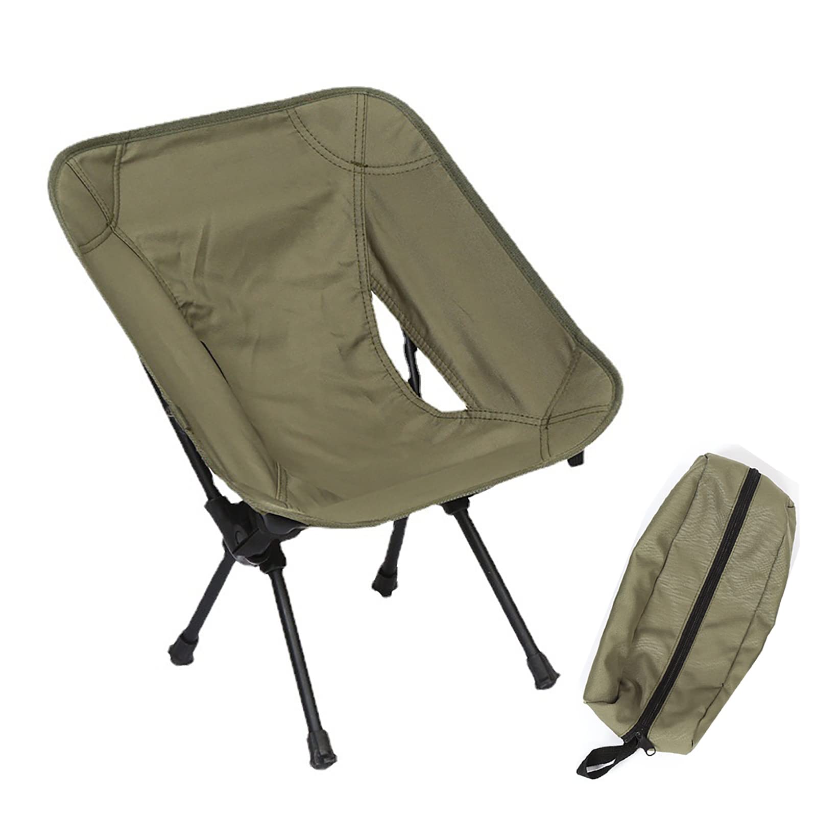 Portable Ultra Light Folding Chair for Camping, Beach, Fishing & Backpacking - Supports 100kg - Compact Outdoor Chair for Picnics, Hiking & Travel