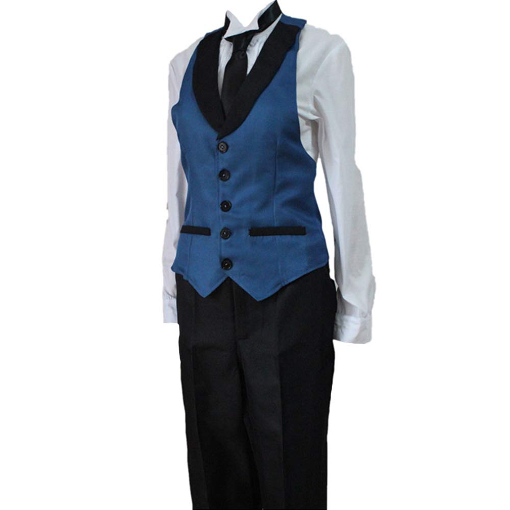 Sebastian Michaelis Cosplay Costume - Black Butler Anime Uniform for Halloween, Conventions & Roleplay | Perfect for Cosplay Events, Anime Parties & Themed Gatherings
