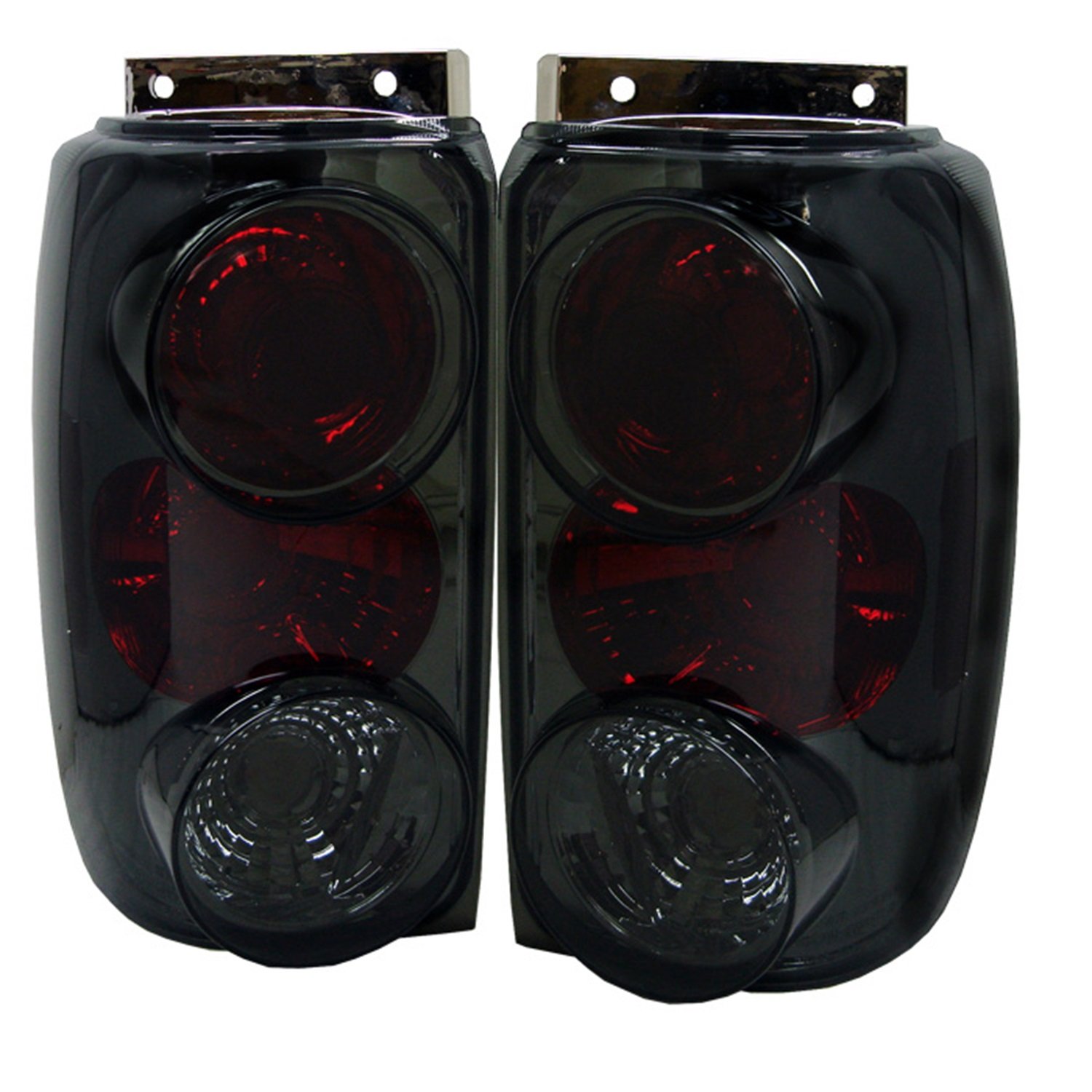 Spyder 5003027 Smoke Euro Style Tail Lights for 1995-1997 Ford Explorer - Replacement Car Accessories for Improved Visibility & Style