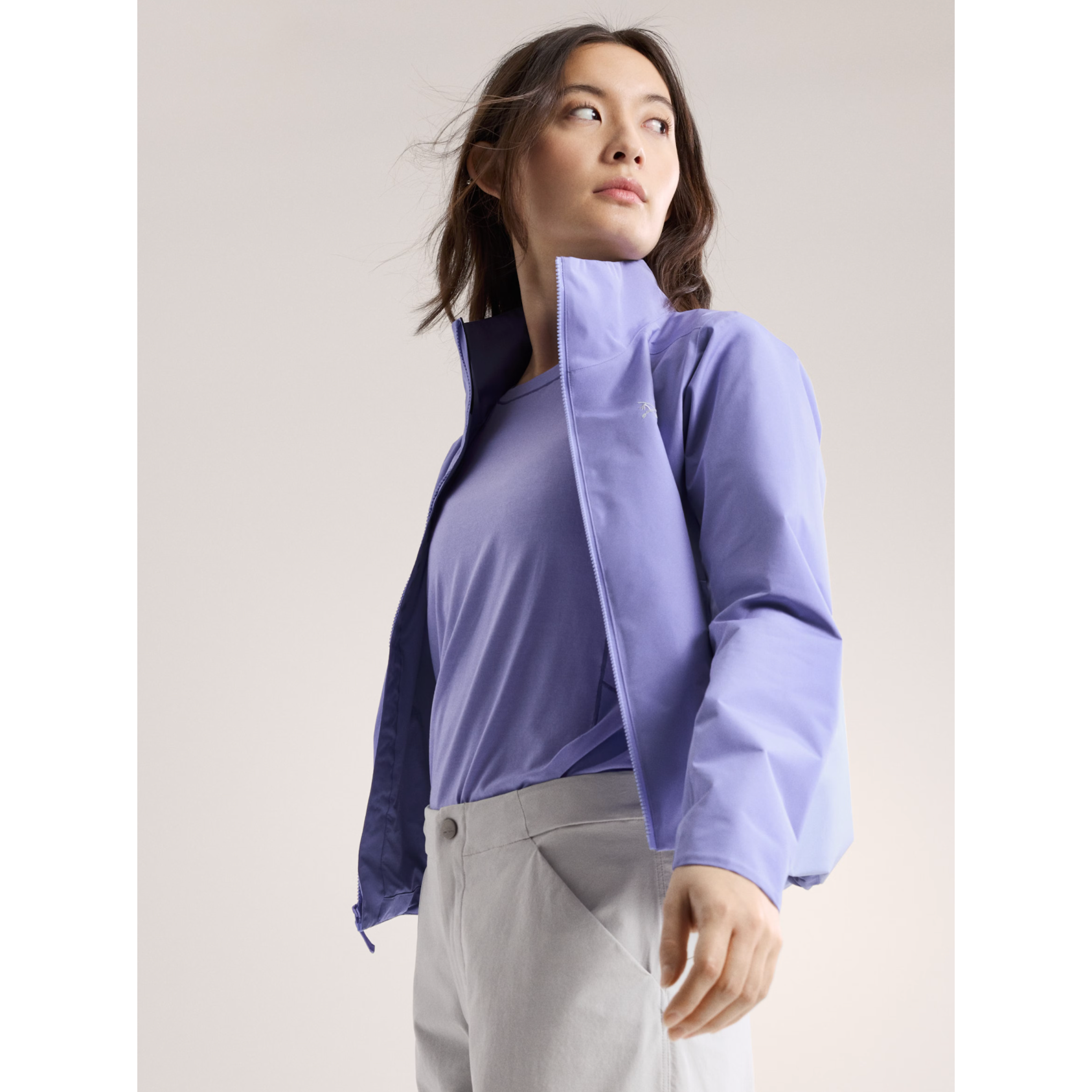 Arc'teryx Women's Solano Jacket - Lightweight Waterproof Windbreaker for Hiking, Travel & Outdoor Activities