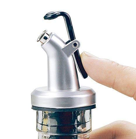 Premium Glass Oil and Vinegar Bottle Set with Stainless Steel Spout - 320ml Olive Oil Dispenser & Vinegar Cruet Set (26cm) - Perfect for Kitchen, Dining Table, and Gourmet Cooking