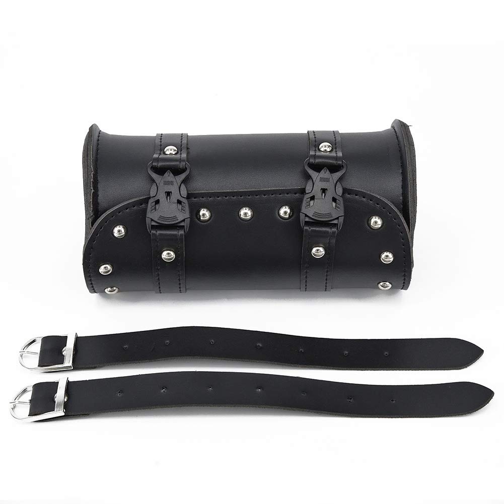 **Forart Motorcycle Fork Bag - Waterproof Handlebar Tool Bag with 2 Adjustable Straps for Motorcycle Front Forks, Sissy Bar & Roll Bag - Perfect for Road Trips, Commuting & Adventure Riding**
