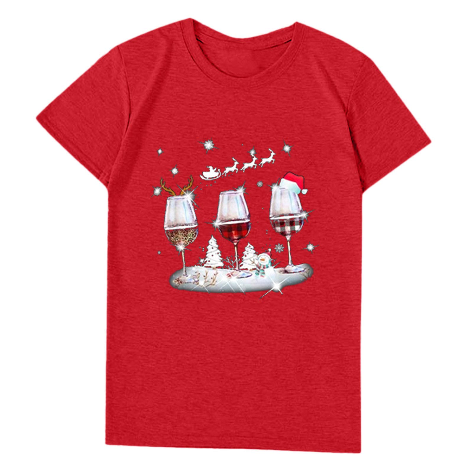 Festive Christmas Sweatshirts for Women - Funny Santa Hat Family Matching Holiday Tees - Perfect for Christmas Parties, Family Photos & Holiday Gatherings