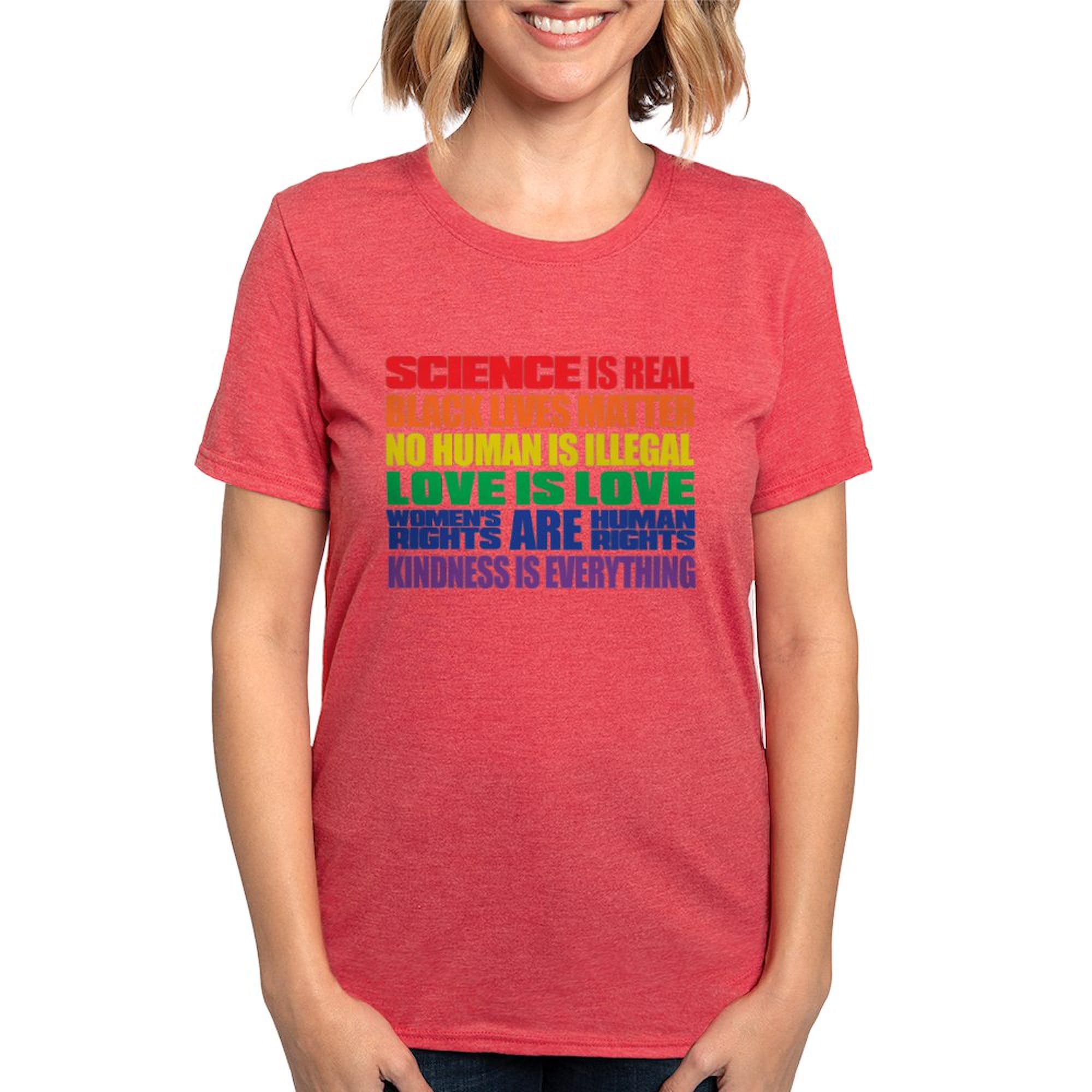 The Truth Women's Tri-Blend T-Shirt - Soft Comfortable Vintage Style Tee for Casual Wear, Gym & Everyday Outfits