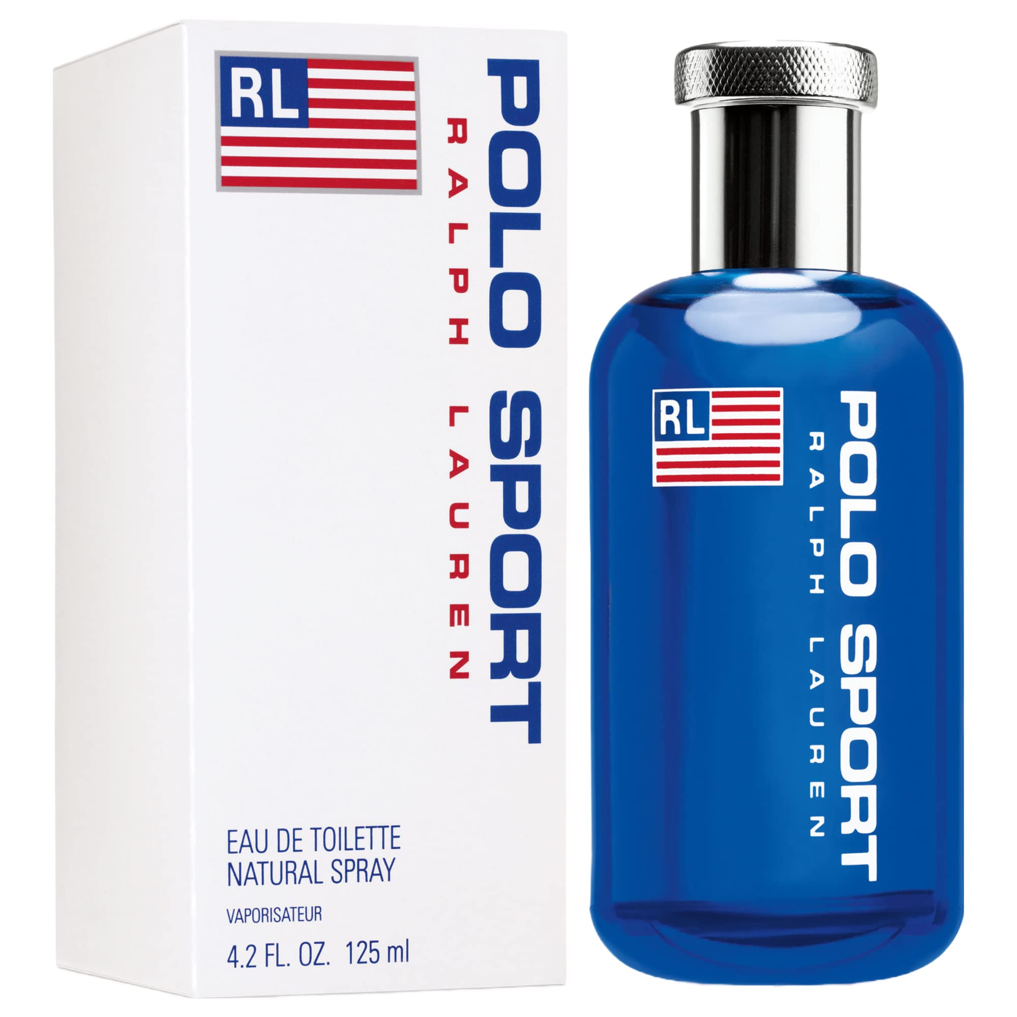 Ralph Lauren Polo Sport Eau De Toilette for Men - Fresh & Clean Cologne with Oak, Citrus & Mint Notes - Medium Intensity Fragrance - Perfect for Daily Wear, Office & Casual Outings