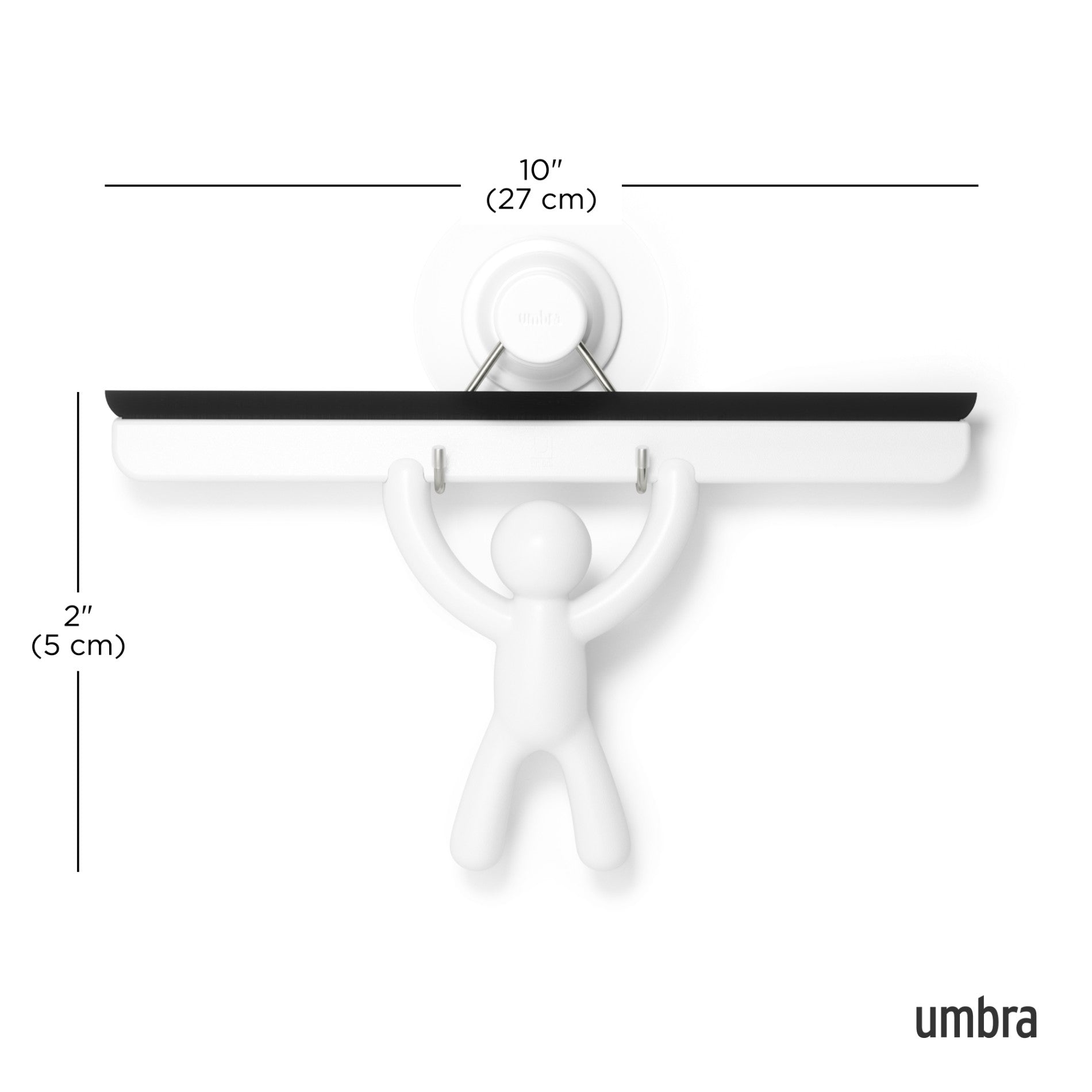 Buddy Adhesive Squeegee - Heavy Duty Window Cleaning Tool for Glass, Tile & Car - Perfect for Home, Office & Auto Detailing
