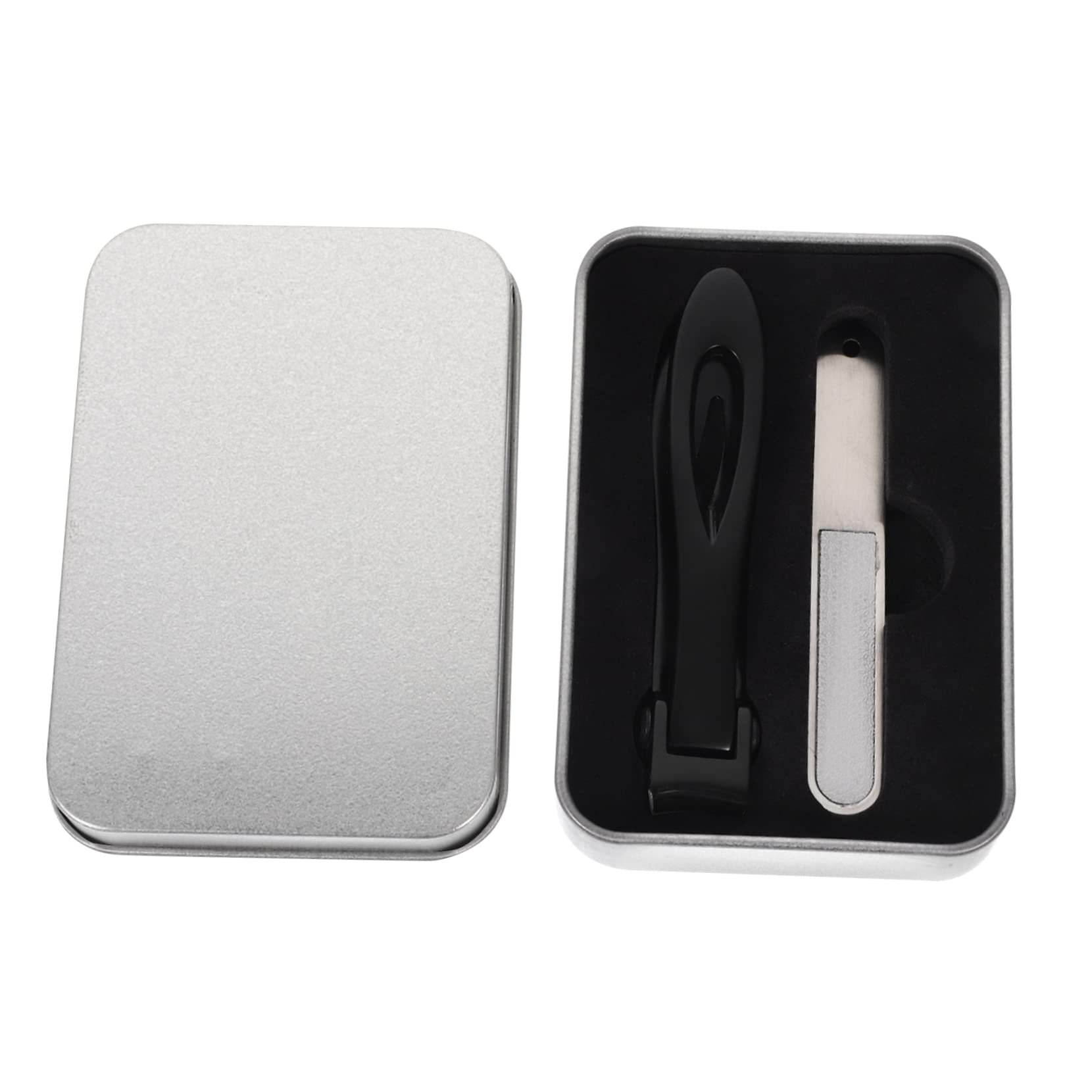 Premium Stainless Steel Nail Care Kit - Professional Nail Scissors, Clippers, File & Buffer for Manicure & Pedicure | Travel-Friendly Toenail Trimming Tools for Home & Salon Use