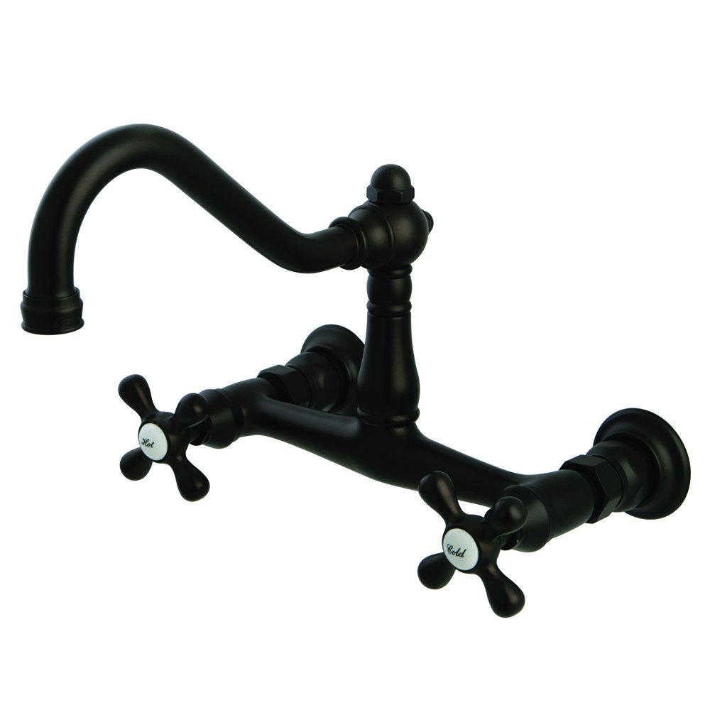 Elements of Design ES3245AX Oil Rubbed Bronze Vessel Sink Faucet - Modern Bathroom Faucet for Vanity, Powder Room & Luxury Home Decor