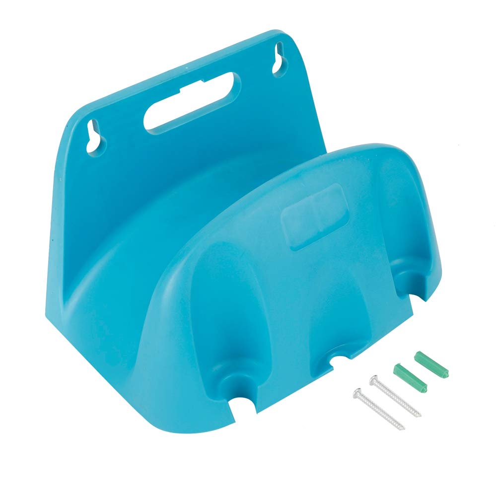 Jadeshay Wall Mounted Garden Hose Reel Hanger - Heavy Duty Outdoor Water Pipe Storage Bracket for Yard, Patio & Lawn Care | Perfect for Organizing Garden Hoses, Extension Cords & Cables