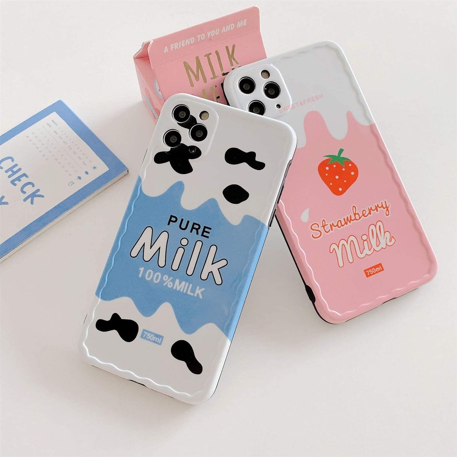 Stylish Strawberry Fruit Design Soft Silicone Phone Case for iPhone XR - Cute Protective Cover for iPhone 11 Pro Max, X, XS Max, 7, 8 Plus - Perfect for Daily Use, School, Work & Travel