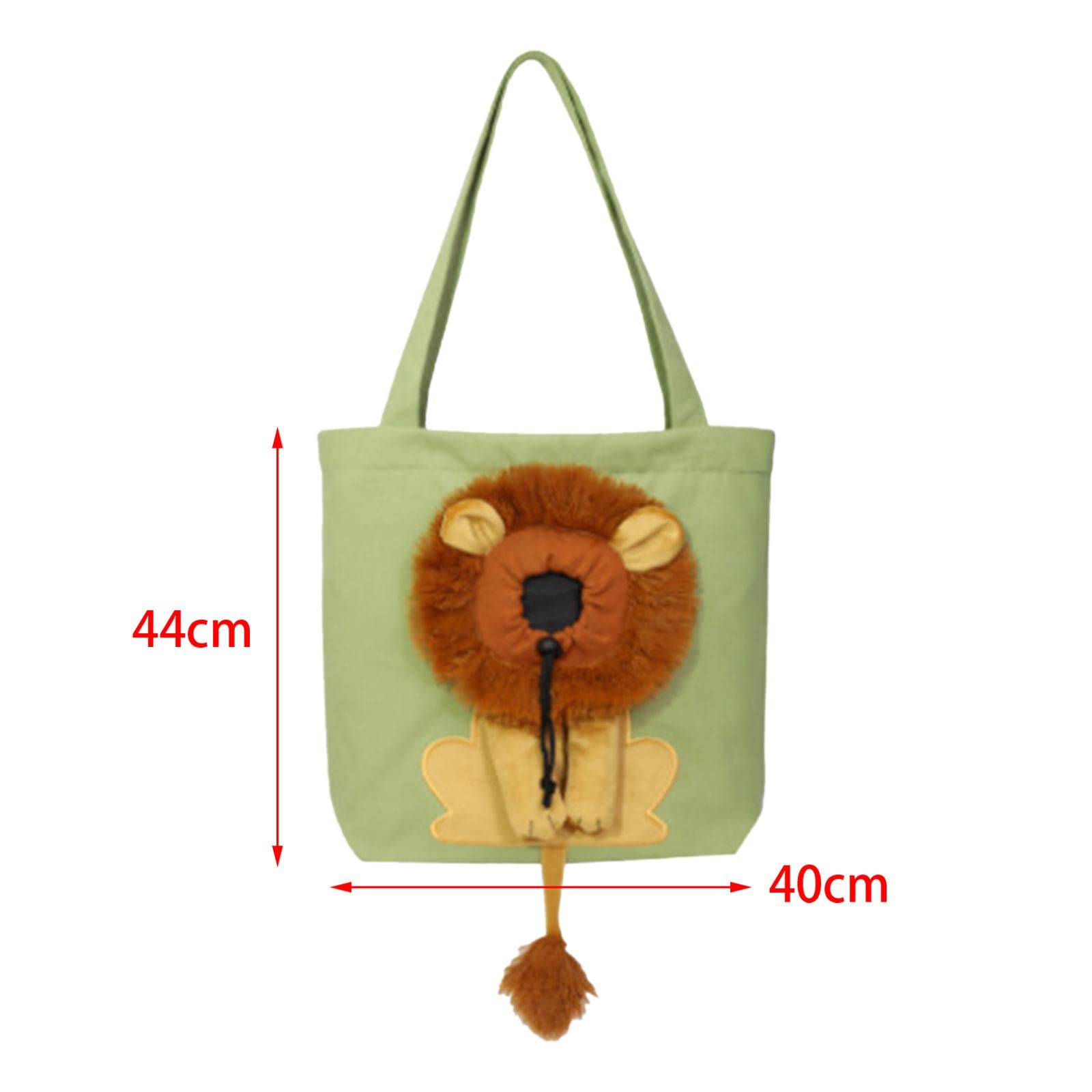 Enakshi Large Green Pet Carrier Travel Bag for Cats & Small Dogs - Durable & Comfortable Animal Transport Carrier for Airplane, Car, Vet Visits & Outdoor Adventures | Pet Supplies | Dog Supplies | Carriers & Totes
