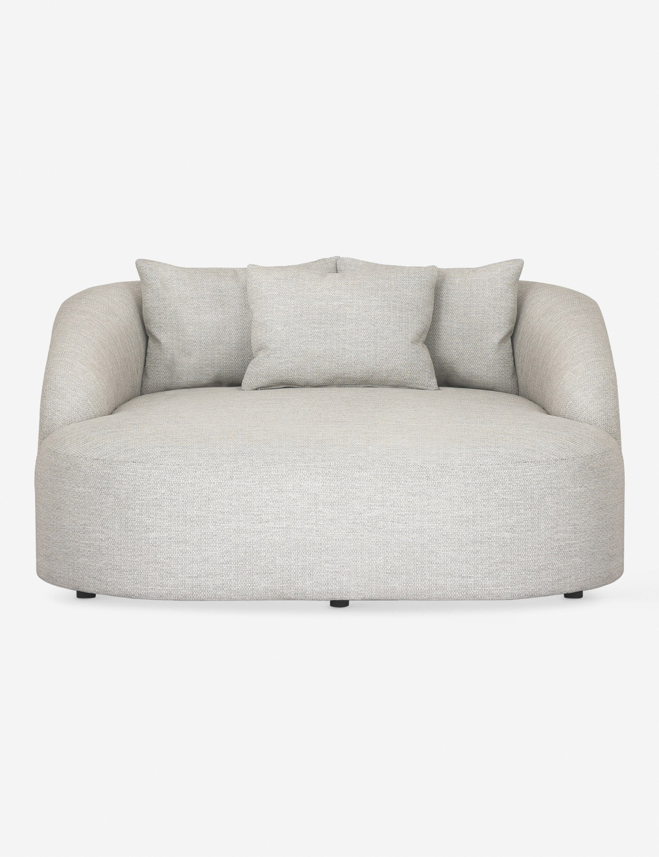 Cuesta Indoor Outdoor Daybed - Modern Patio Furniture for Lounge, Poolside Relaxation & Backyard Decor