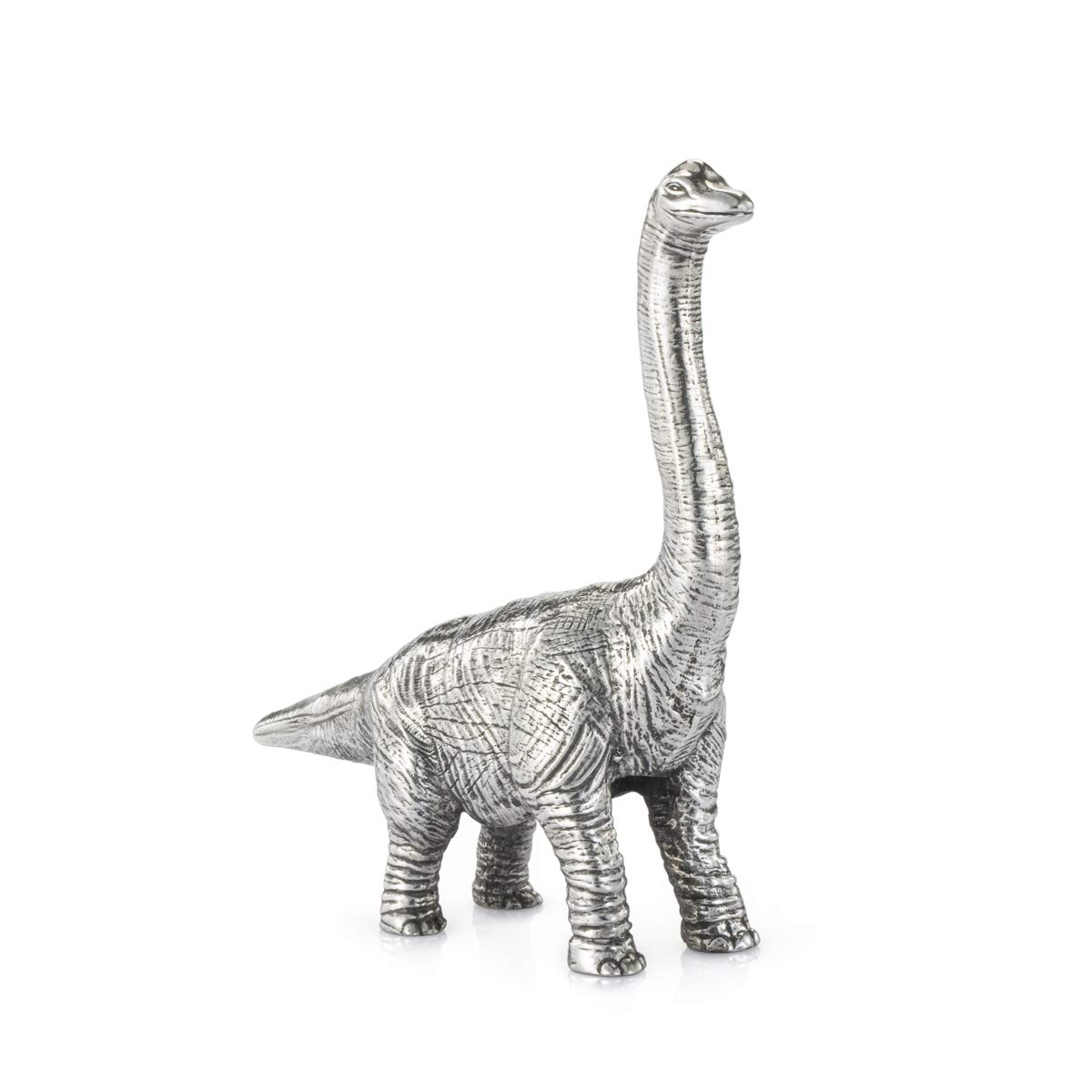 Royal Selangor Handcrafted Saurus Collection Pewter Apatosaurus Tape Measure - Premium Dinosaur-Themed Measuring Tool for Home, Office & DIY Projects