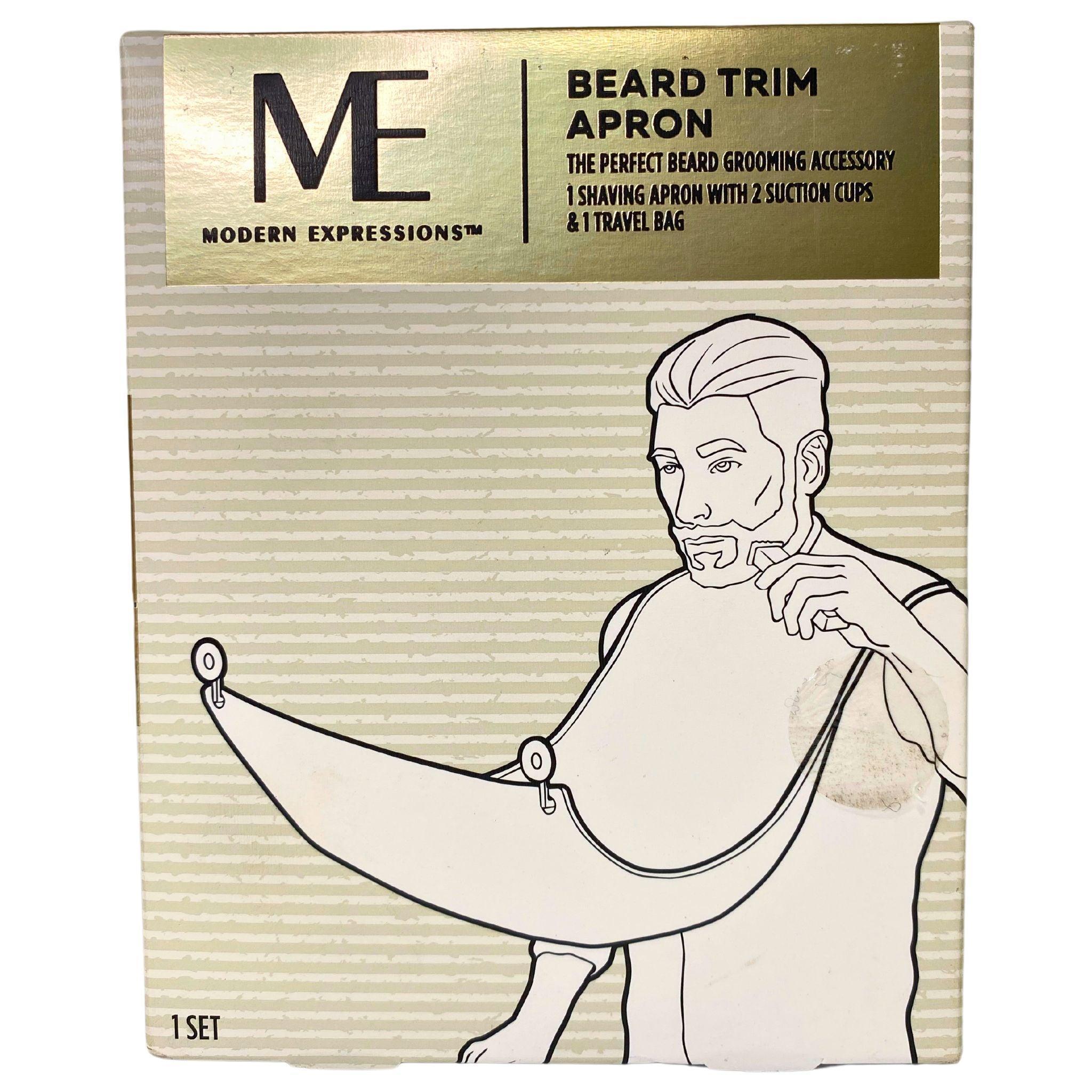 ME Modern Expressions Beard Trim Apron - Premium Barber Apron for Beard Grooming & Styling (50 Pcs Bulk) - Perfect for Barbershops, Salons & Home Grooming