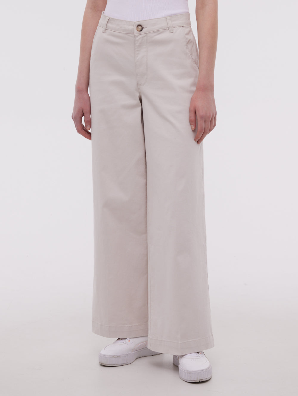 Heera High Waist Wide Leg Pants for Women - Comfortable Linen Palazzo Pants - Perfect for Casual Wear, Office & Summer Outfits