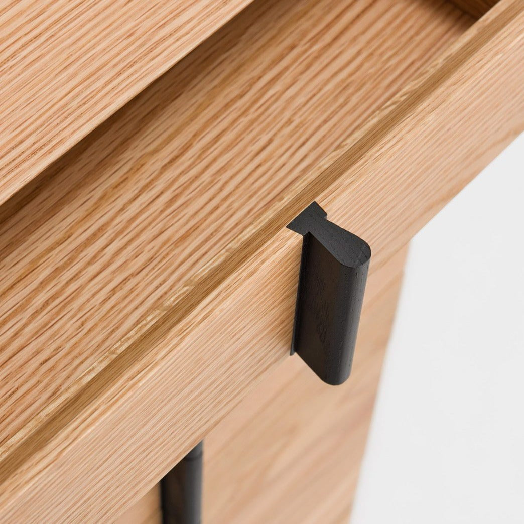 Column Chest - Elegant Wooden Storage Cabinet for Home & Office Organization | Perfect for Bedroom, Living Room, and Entryway Decor