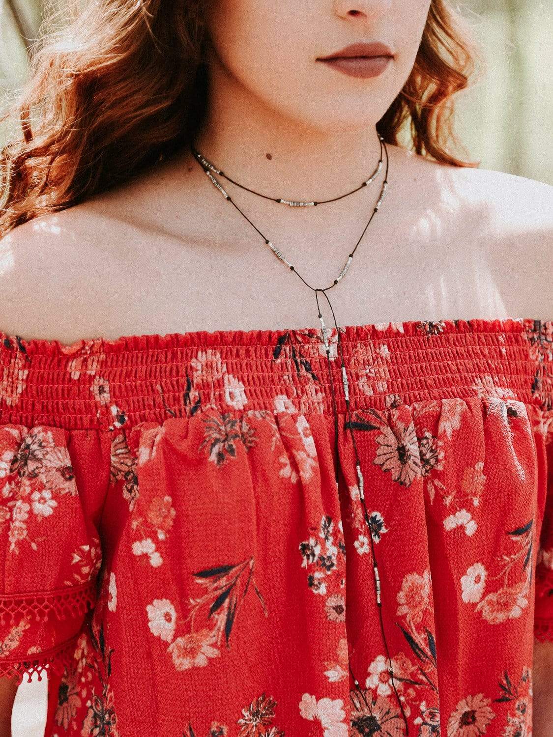 Authentic Hill Tribe Silver Lariat Necklace - Handmade Thai Tribal Jewelry for Women | Perfect for Boho, Layering & Special Occasions