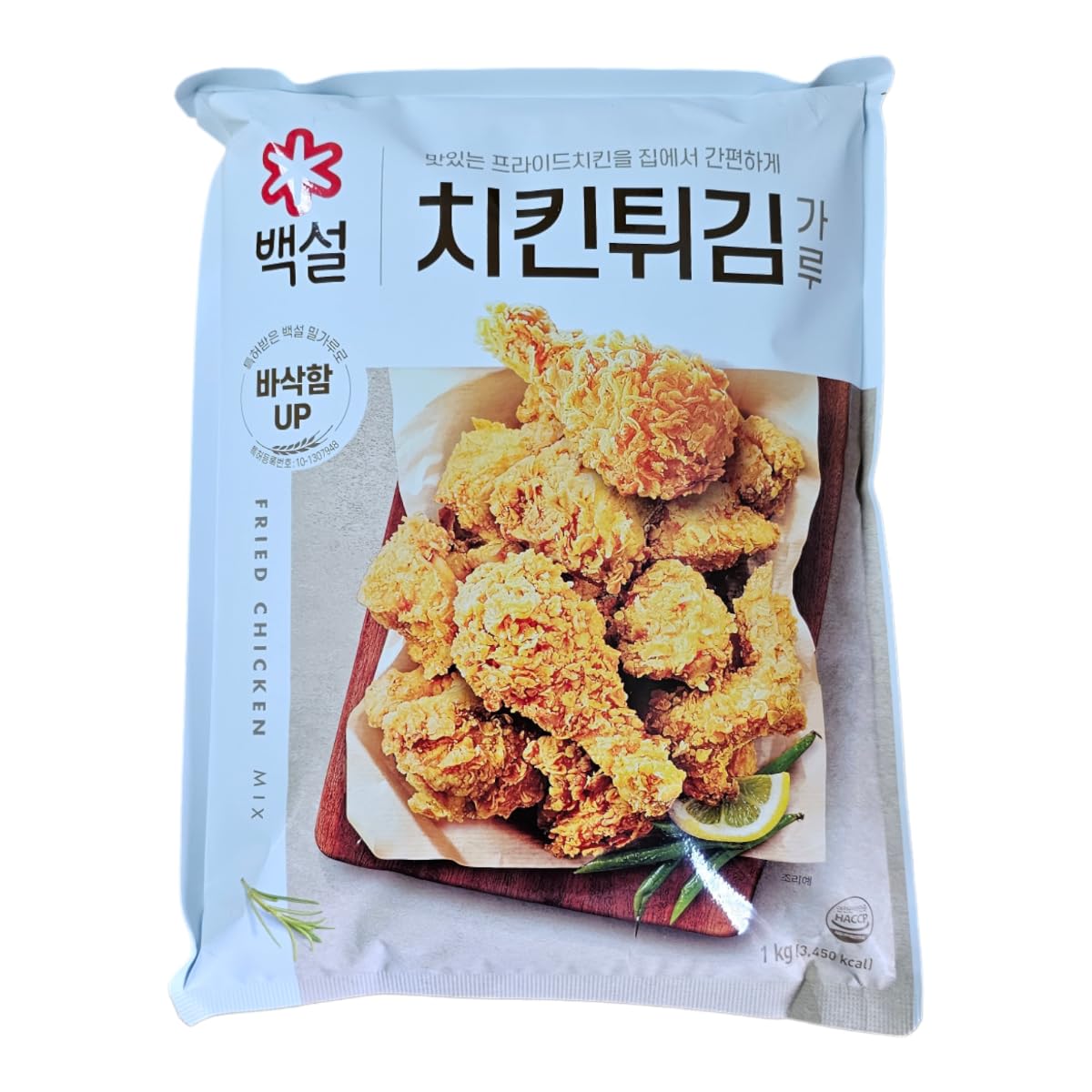 Beksul Korean Fried Chicken Mix Powder 1kg - Crispy & Flavorful Coating for Homemade Fried Chicken | Perfect for KFC Style, Wings, and Tenders