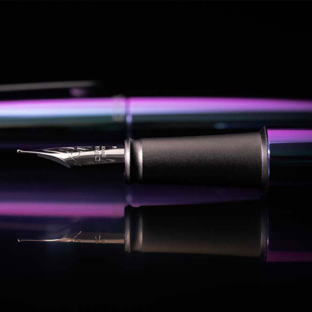 Diplomat Aero Funky Petrol Fountain Pen - Premium German Writing Instrument for Collectors & Professionals - Perfect for Office, Journaling & Gift Giving