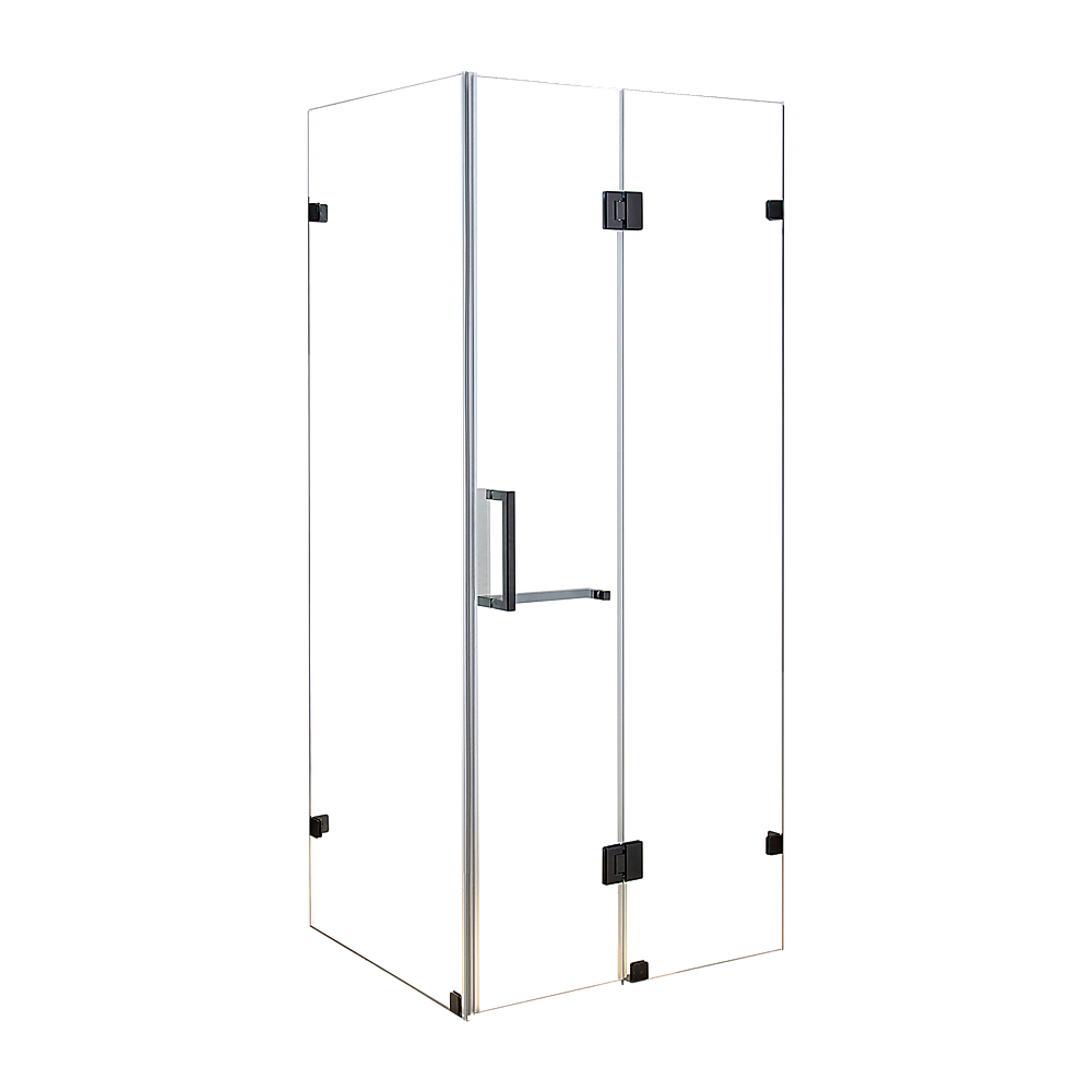 10mm Frameless Glass Shower Screen 1200x800mm - Modern Bathroom Enclosure by Della Francesca | Perfect for Walk-in Showers, Wet Rooms & Spa Bathrooms