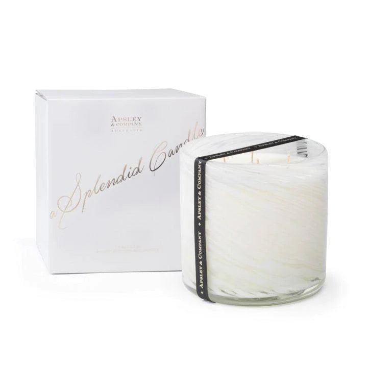 Premium Soy Wax Candle - Reykjavik Scent 1.7kg (60oz) by Apsley & Co | Long-Lasting Fragrance for Home, Spa, Yoga & Meditation | Luxury Home Decor Gift