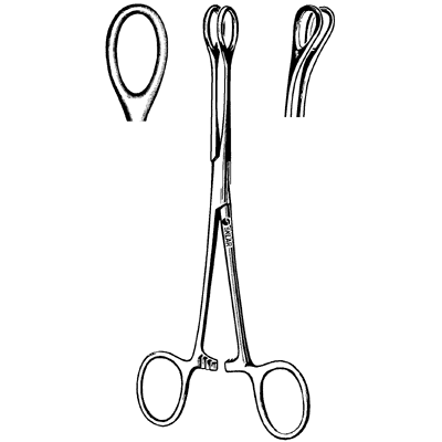 Ballenger Sponge Forceps 7
