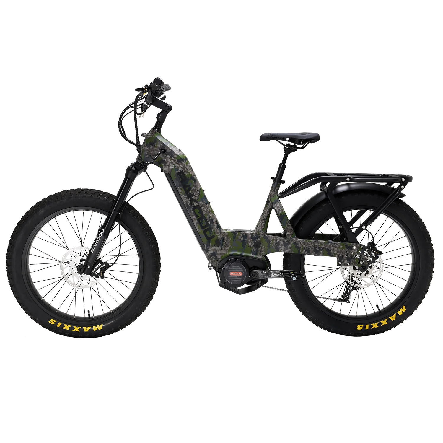 Bakcou Mule SD 26 Electric Bike - 750W Motor, 20MPH Speed, 50+ Mile Range - Perfect for Hunting, Camping & Off-Road Adventures