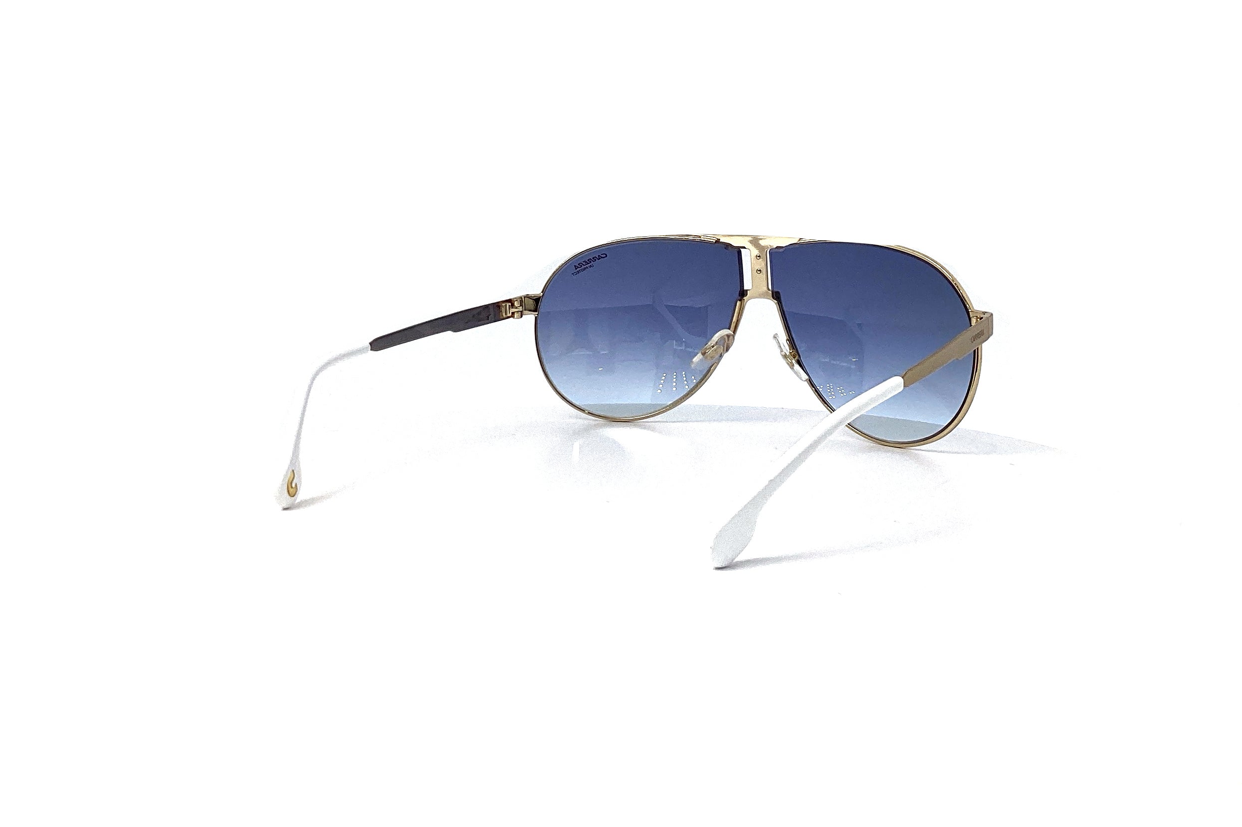 Carrera 1005/S Gold Sunglasses - Polarized UV Protection Aviator Style for Men & Women - Perfect for Driving, Travel, and Outdoor Activities