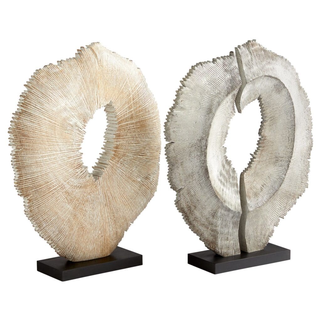 Cyan Design 11338 Winona Sculpture - Whitewash Finish | Handcrafted Home Decor Statue for Living Room, Bedroom & Office Décor