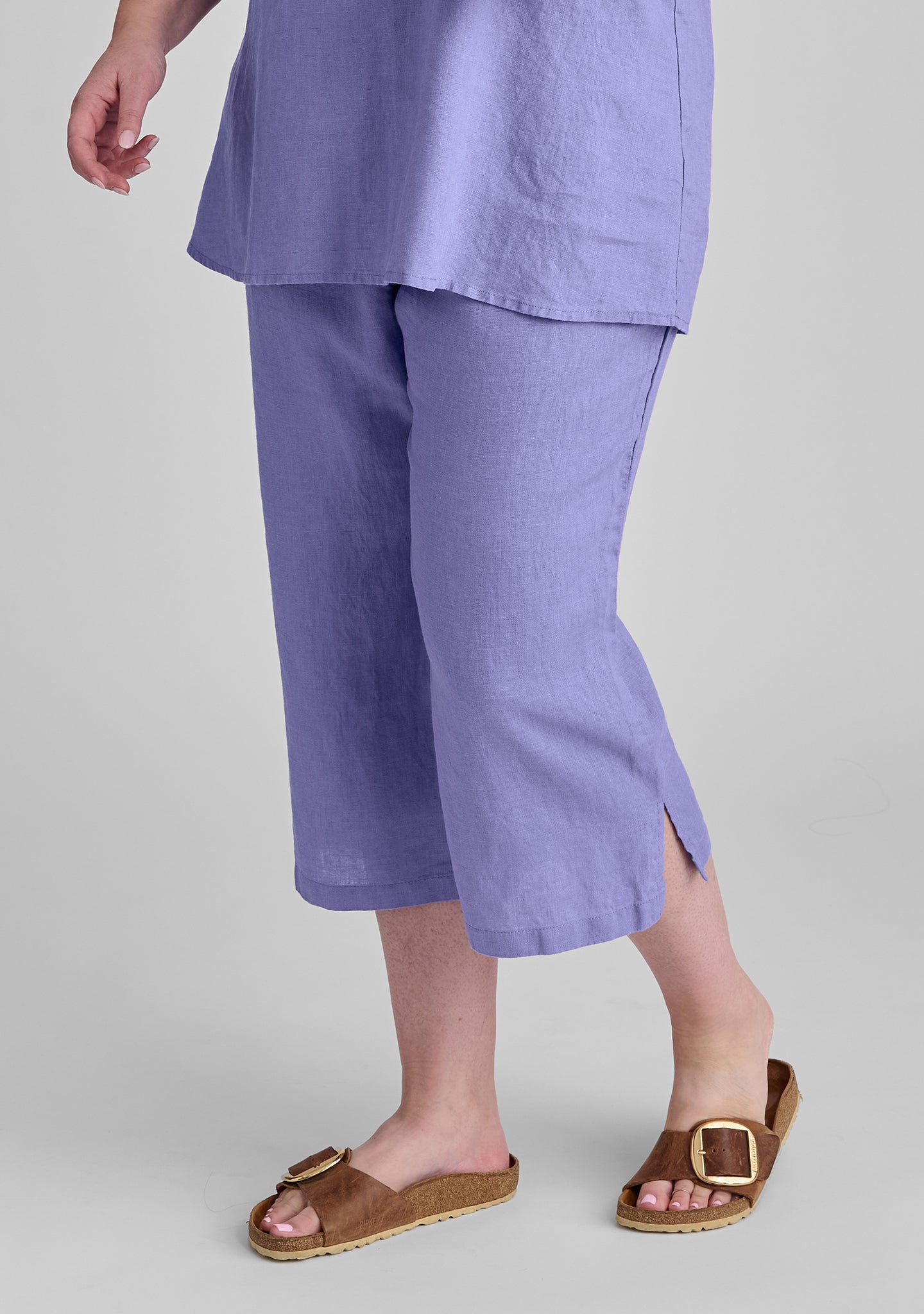 Comfortable Linen Pants with Elastic Waistband - Breathable & Stylish Push Out Pants for Women | Perfect for Summer, Travel & Casual Wear