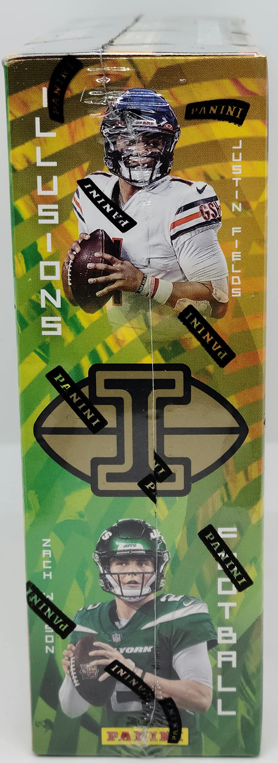 2021 Panini Illusions NFL Trading Cards Mega Box - 7 Packs per Box | Collectible Football Trading Cards for Sports Fans & Card Collectors | Perfect for Gifts, Investments & Game Day Trading