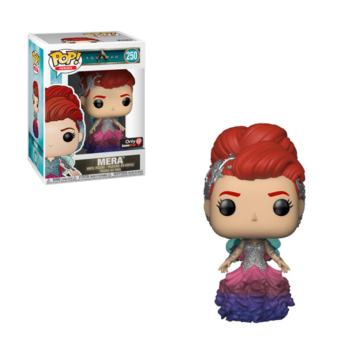 Funko Pop! Vinyl Figure - Aquaman: Mera #250 | Collectible DC Comics Movie Character | Perfect for Display, Gifts & Pop Culture Collections