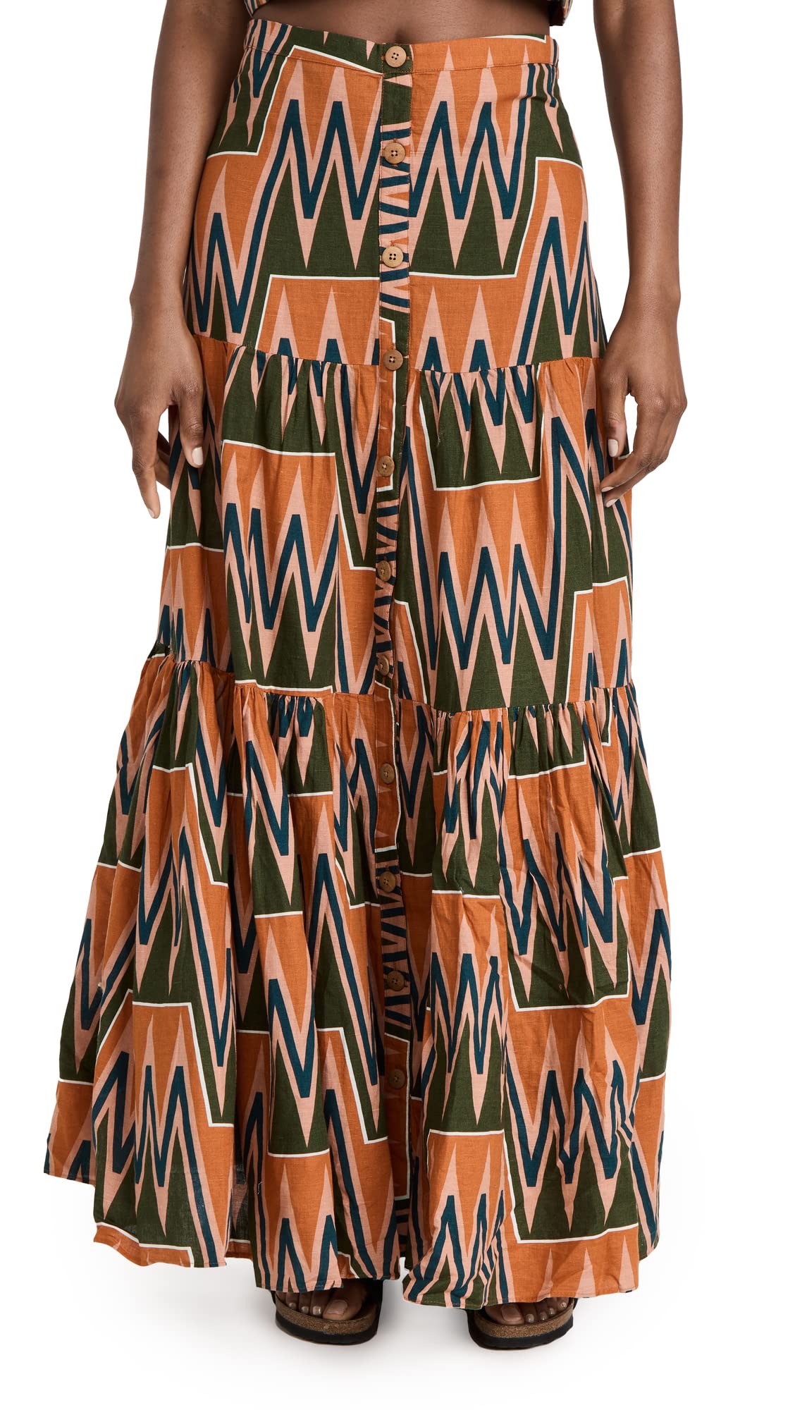 Veronica Beard Women's Sundance Denim Skirt - High Waist A-Line Style for Casual & Office Wear | Perfect for Spring & Summer Outfits