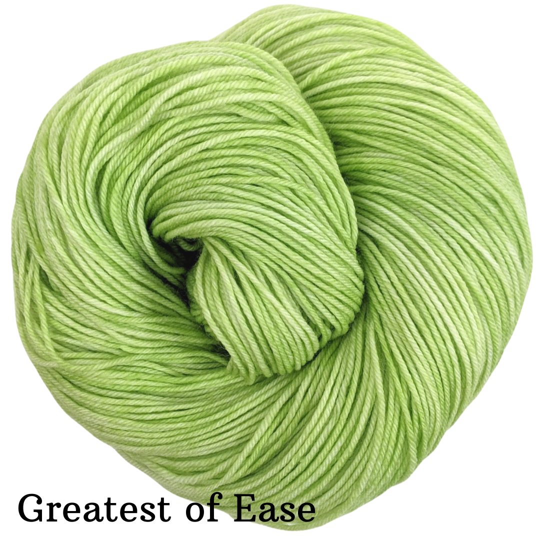 Knitcircus Yarns - Honeydew Kettle Dyed Semi-Solid Skeins | Custom Hand-Dyed Yarn for Knitting & Crocheting | Perfect for Scarves, Sweaters & Baby Blankets