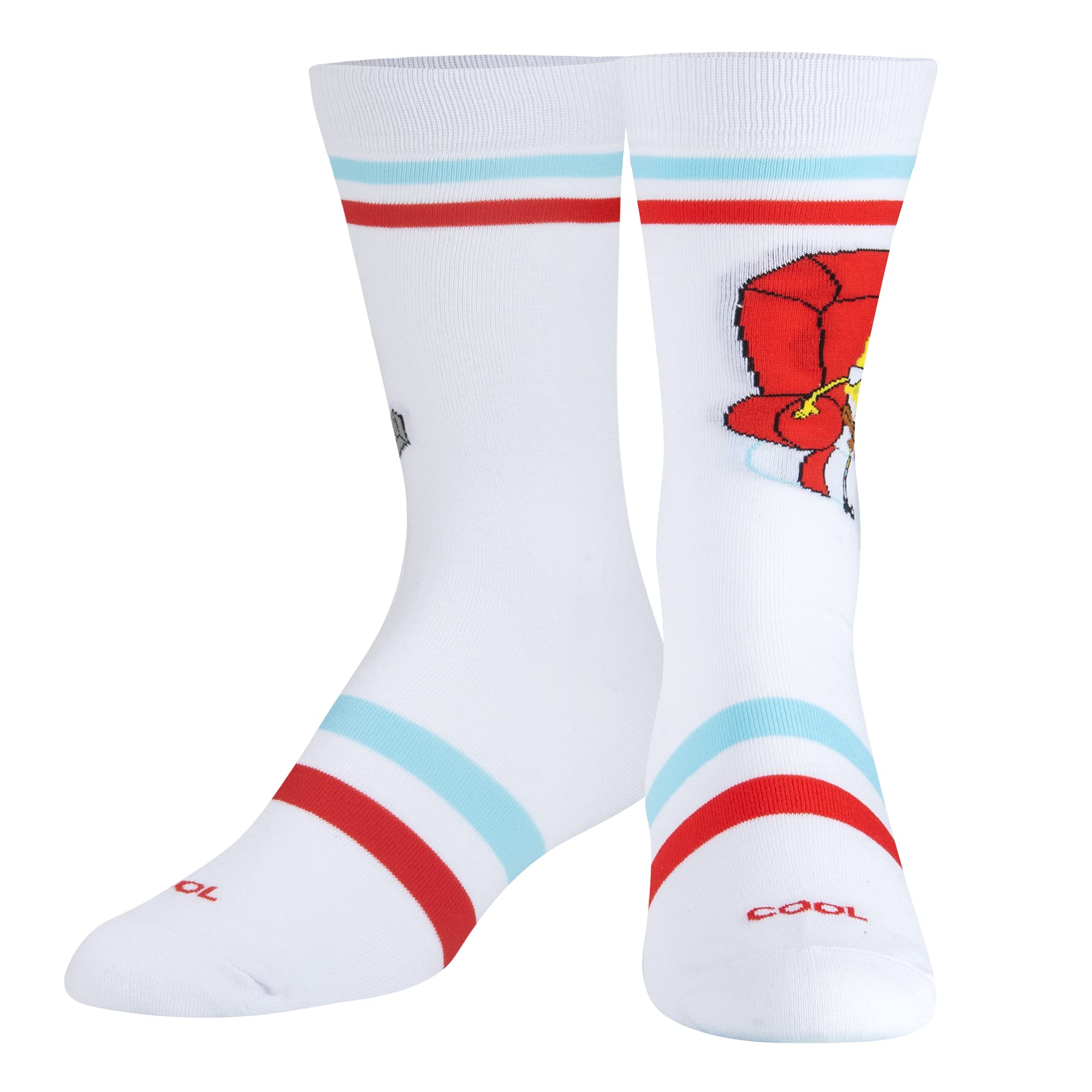 SpongeBob Cartoon Socks for Men - 5 Pairs Cool Novelty Socks Gift Set - Perfect for Birthday Gifts, Cosplay, and Casual Wear