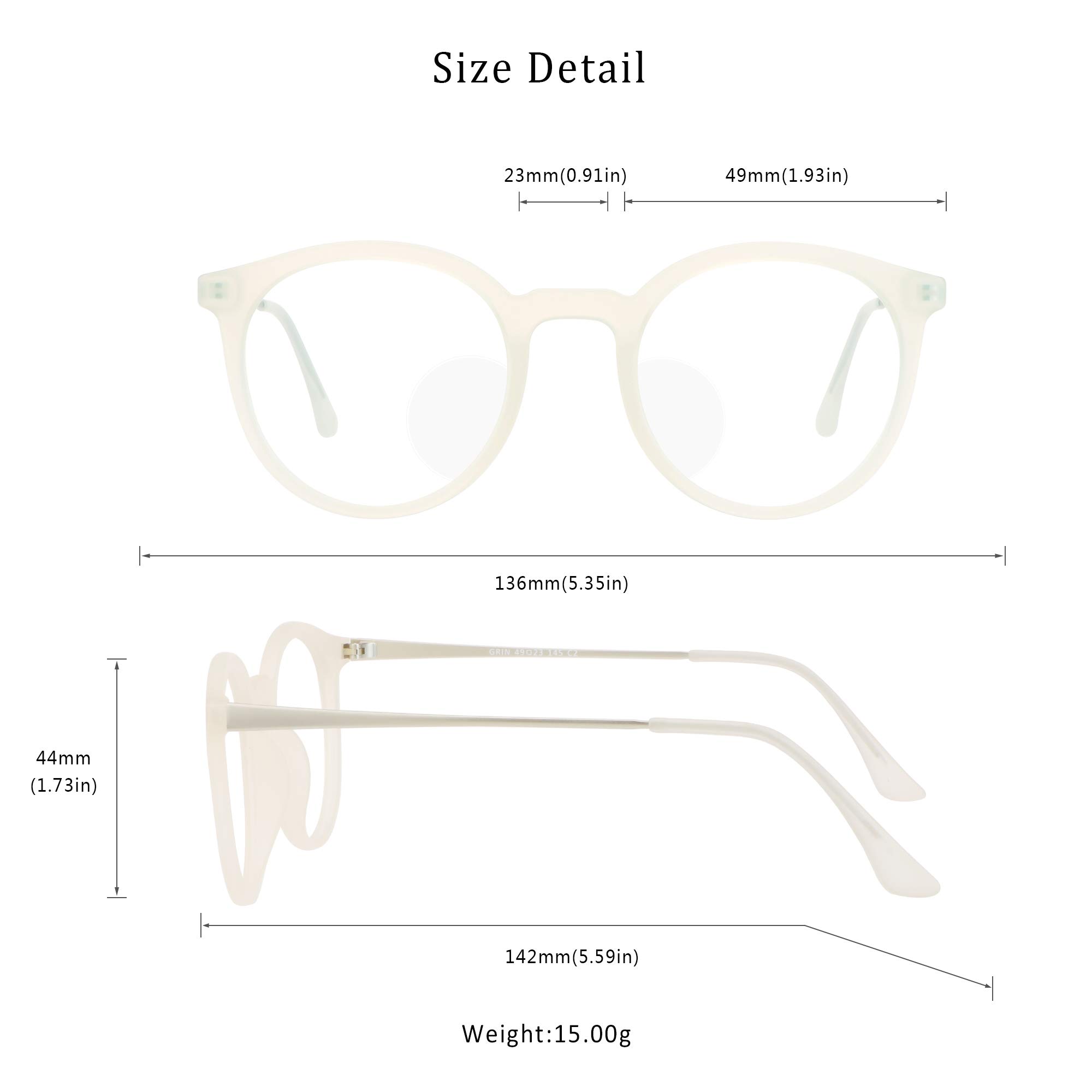 LifeArt Bifocal Reading Glasses with Blue Light Blocking - Stylish Unisex Computer Glasses for Women & Men - Perfect for Reading, Office Work & Screen Time